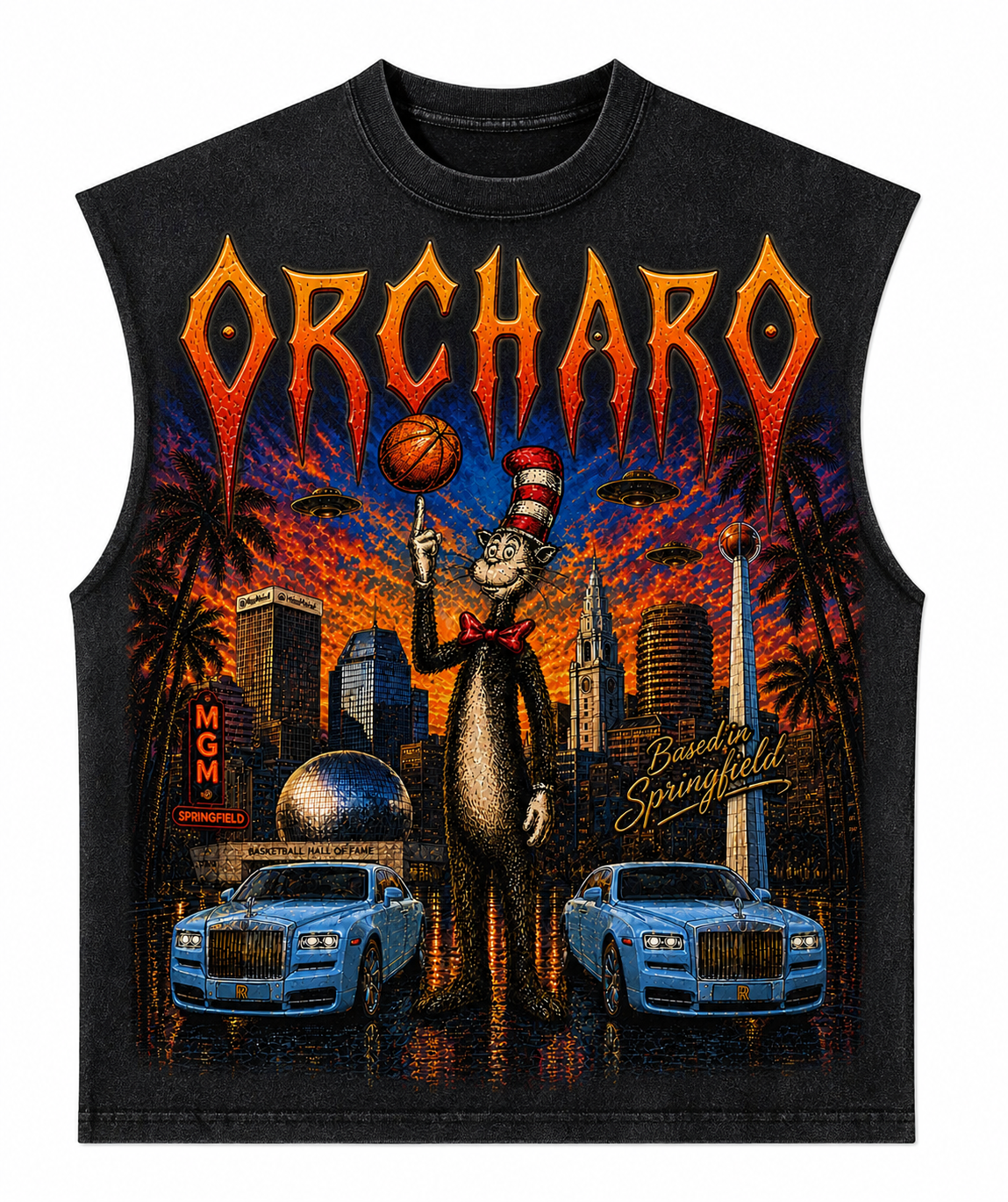Orchard sleeveless graphic tee